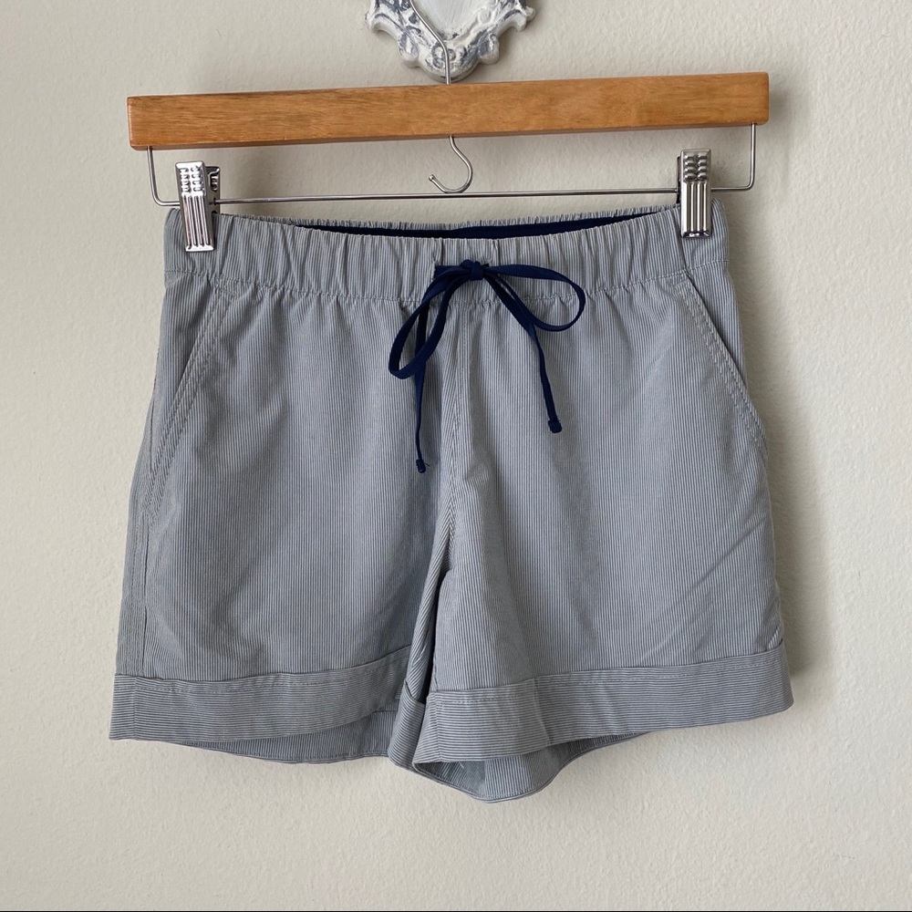 Athleta striped casual shorts